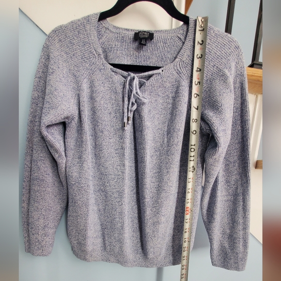 Jones New York Light‎ Blue Sweater - Medium - Like New - Picture 5 of 7